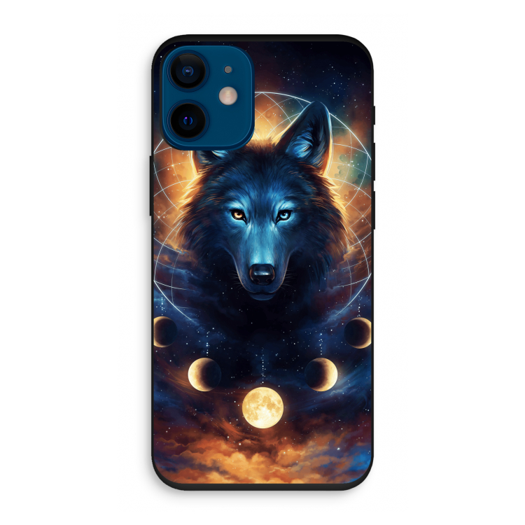 Wolf Dreamcatcher: iPhone 12 mini Biologisch afbreekbaar hoesje