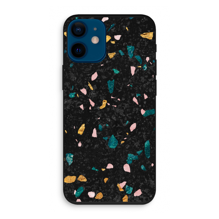 Terrazzo N°10: iPhone 12 mini Biologisch afbreekbaar hoesje