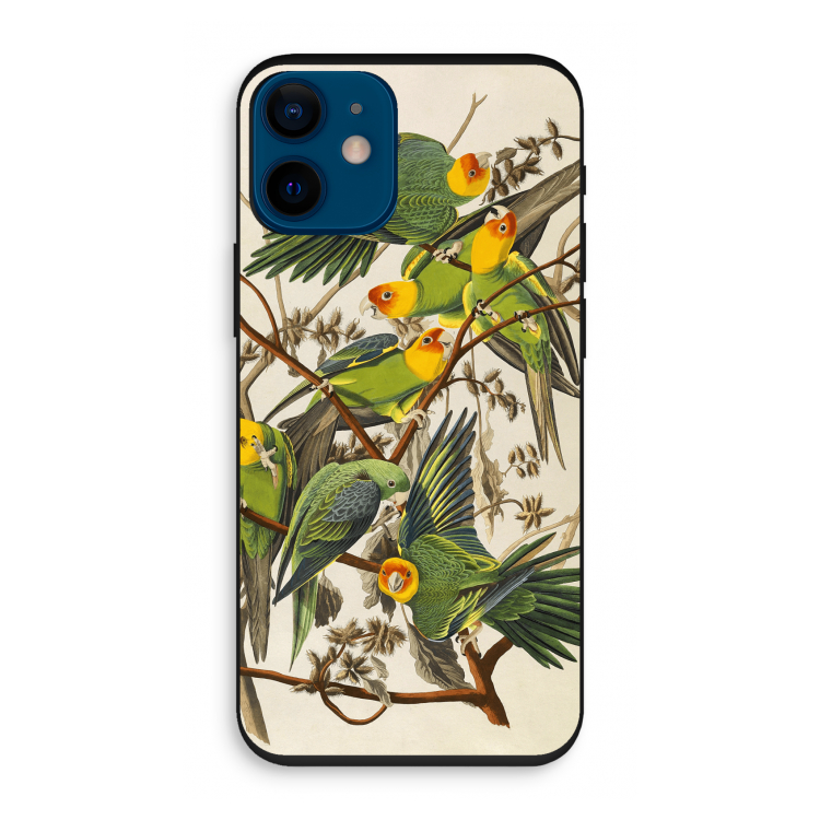 Carolinaparkiet: iPhone 12 mini Biologisch afbreekbaar hoesje