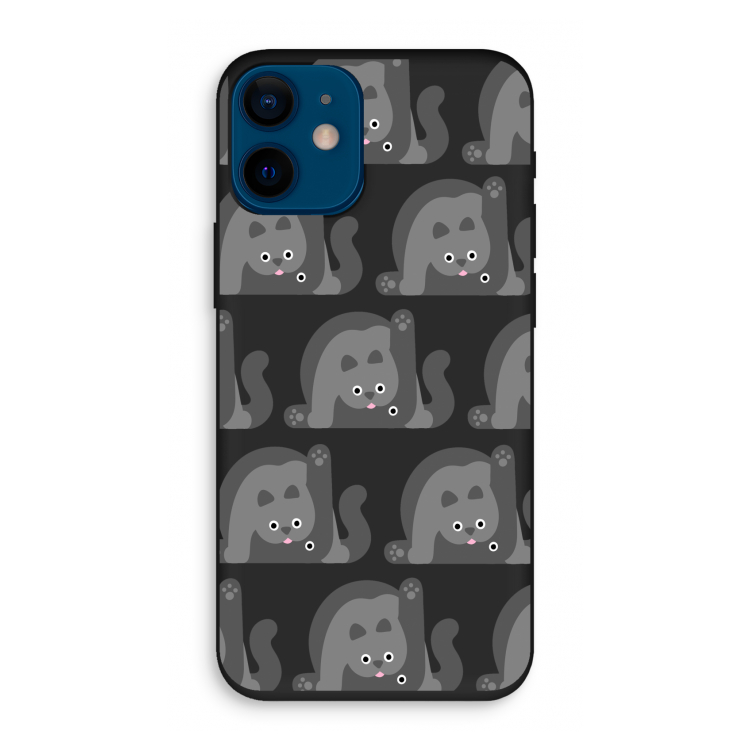 Cats: iPhone 12 mini Biologisch afbreekbaar hoesje