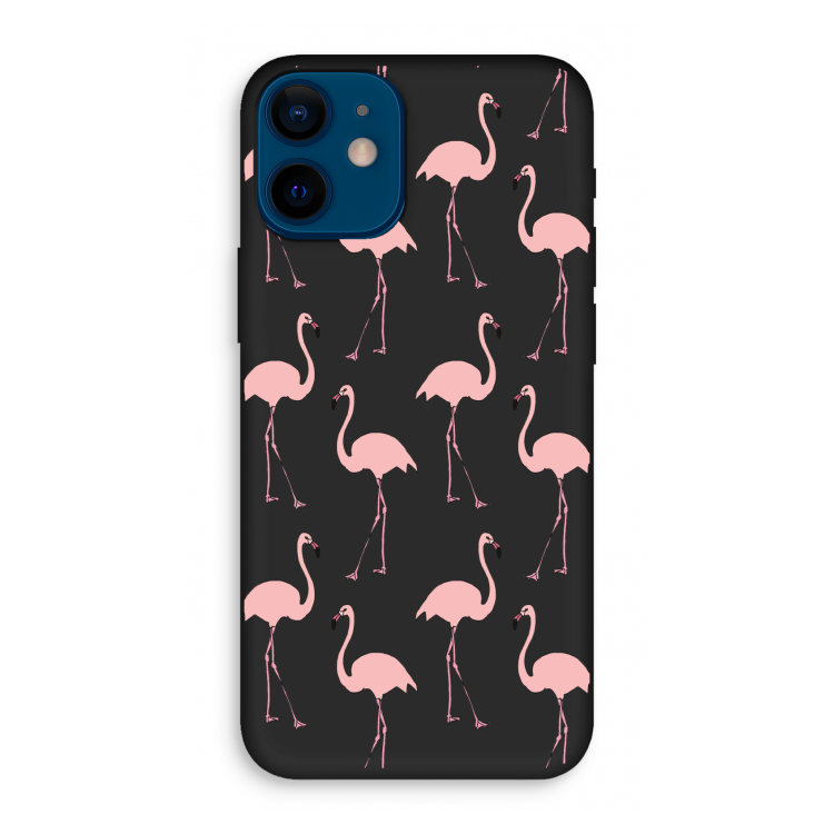 Anything Flamingoes: iPhone 12 mini Biologisch afbreekbaar hoesje