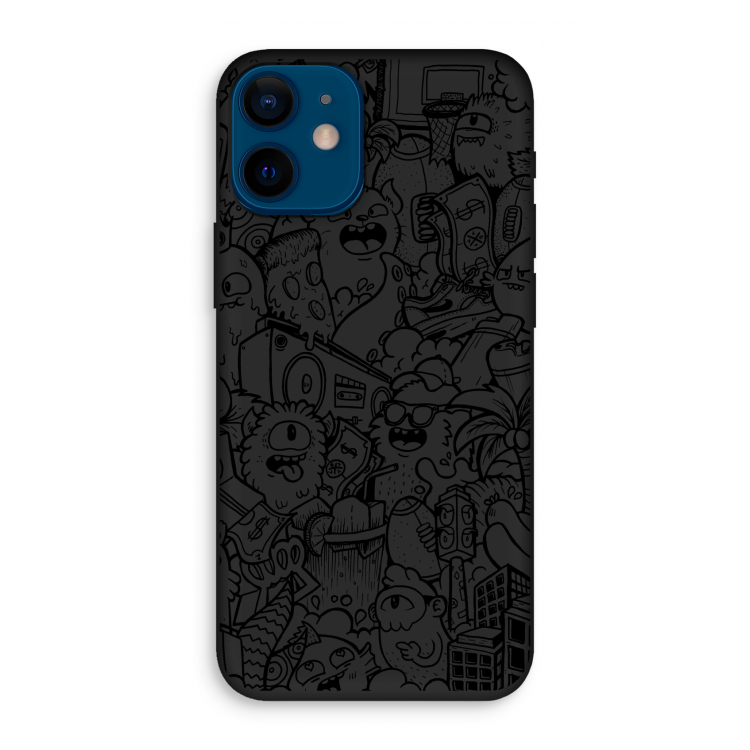 Vexx Black City : iPhone 12 mini Biologisch afbreekbaar hoesje