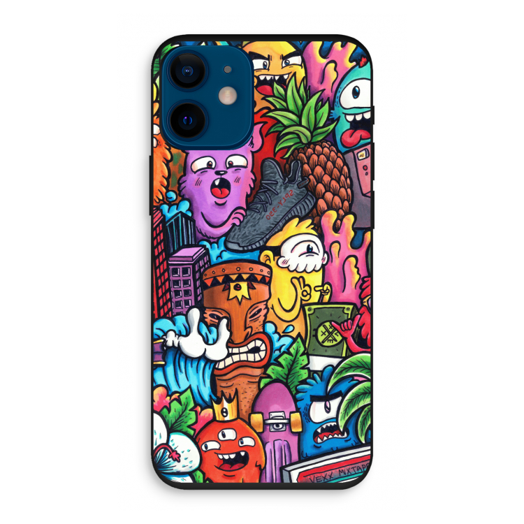 Vexx Mixtape: iPhone 12 mini Biologisch afbreekbaar hoesje