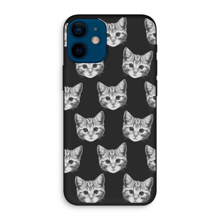 Kitten: iPhone 12 mini Biologisch afbreekbaar hoesje