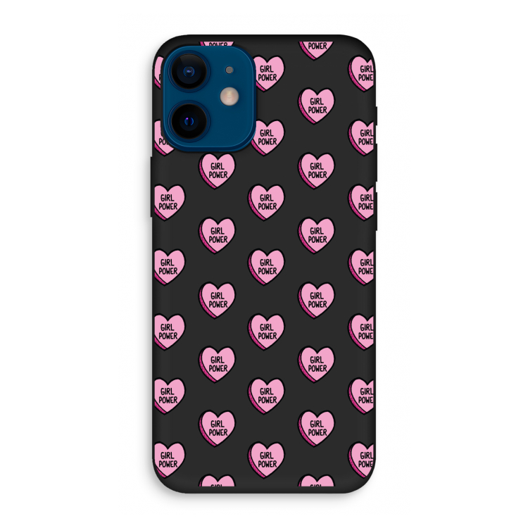 GIRL POWER: iPhone 12 mini Biologisch afbreekbaar hoesje