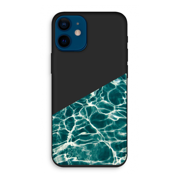 Weerkaatsing water: iPhone 12 mini Biologisch afbreekbaar hoesje