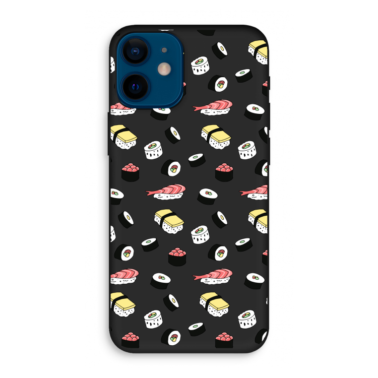 Sushi time: iPhone 12 mini Biologisch afbreekbaar hoesje