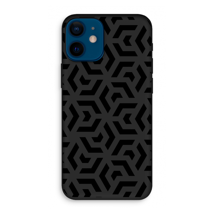Crazy pattern: iPhone 12 mini Biologisch afbreekbaar hoesje