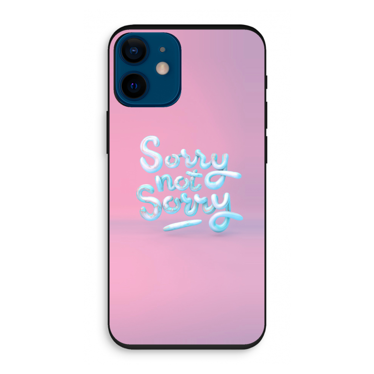 Sorry not sorry: iPhone 12 mini Biologisch afbreekbaar hoesje