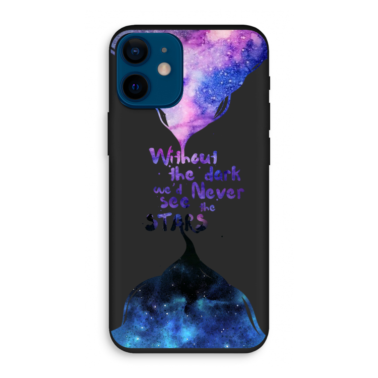Stars quote: iPhone 12 mini Biologisch afbreekbaar hoesje