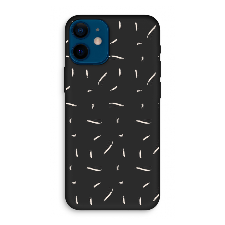 Hipster stripes: iPhone 12 mini Biologisch afbreekbaar hoesje