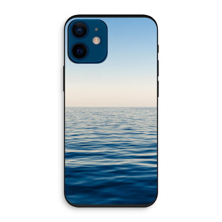 Water horizon: iPhone 12 mini Biologisch afbreekbaar hoesje