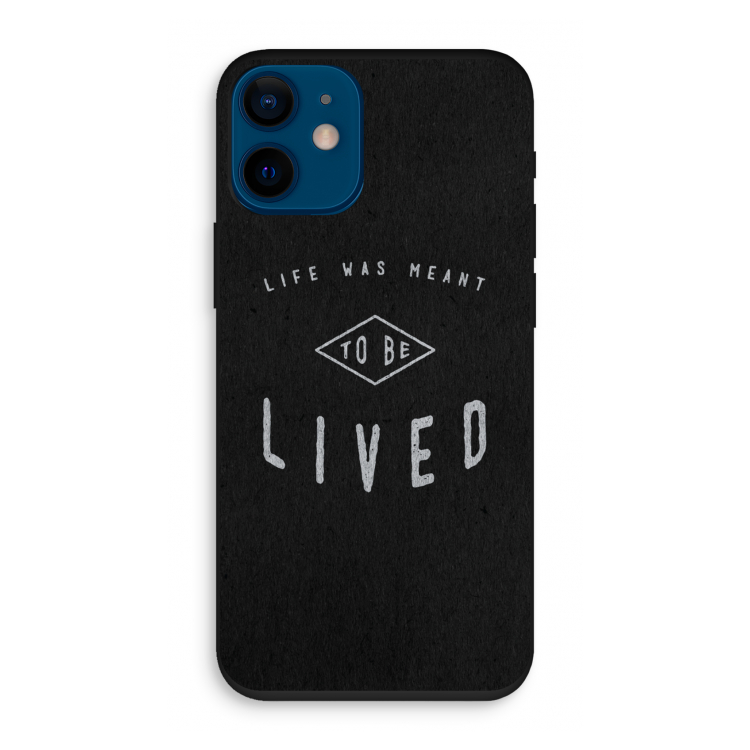 To be lived: iPhone 12 mini Biologisch afbreekbaar hoesje