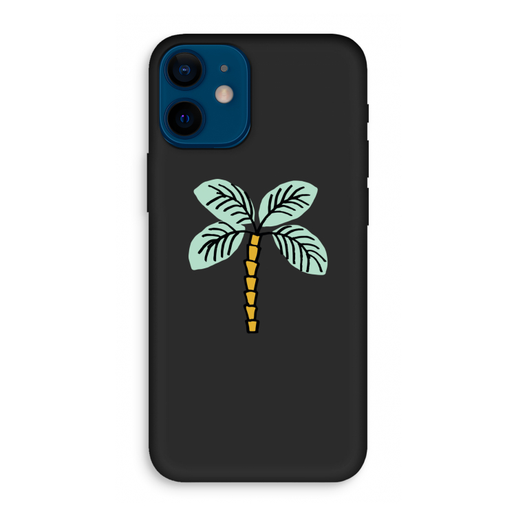 Palmboom: iPhone 12 mini Biologisch afbreekbaar hoesje