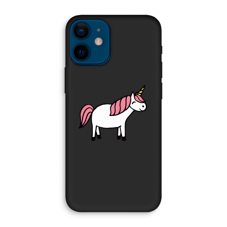 Eenhoorn: iPhone 12 mini Biologisch afbreekbaar hoesje