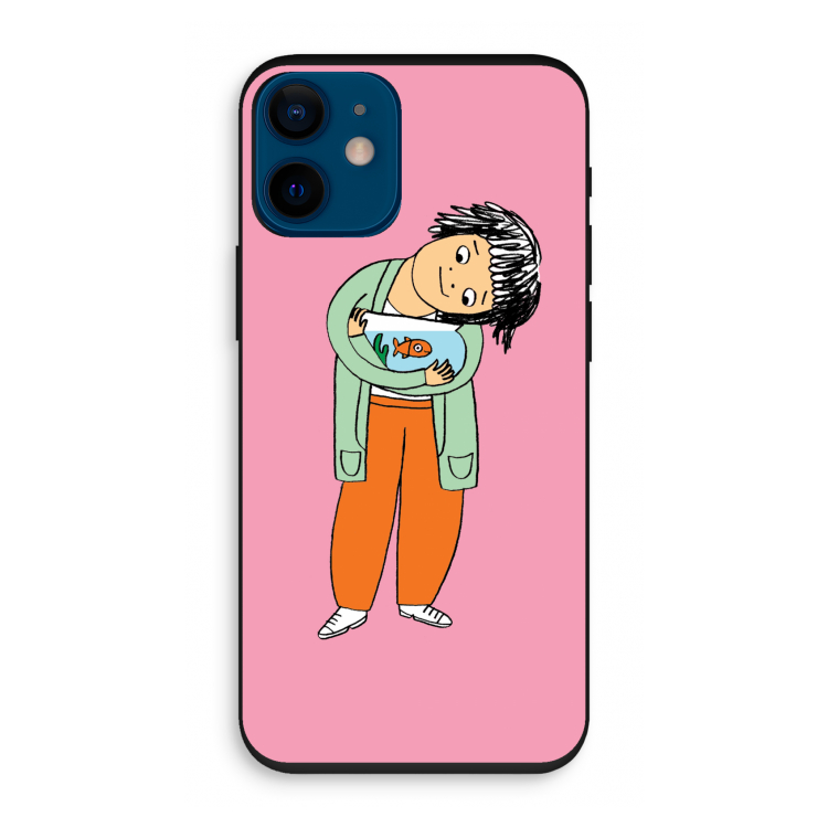 Visknuffel: iPhone 12 mini Biologisch afbreekbaar hoesje
