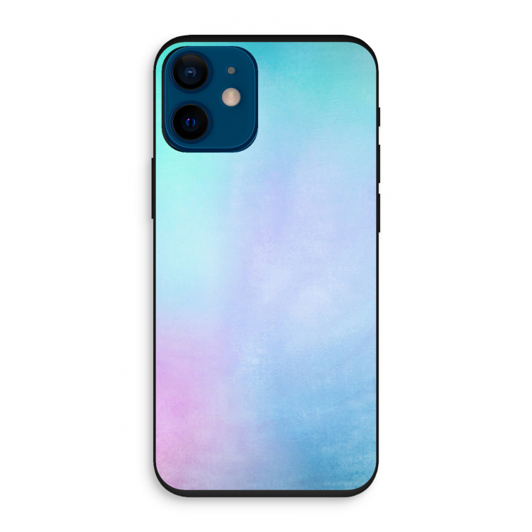 mist pastel: iPhone 12 mini Biologisch afbreekbaar hoesje