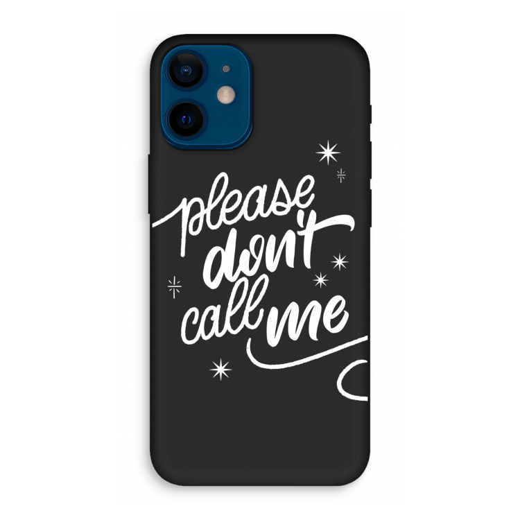 Don't call: iPhone 12 mini Biologisch afbreekbaar hoesje