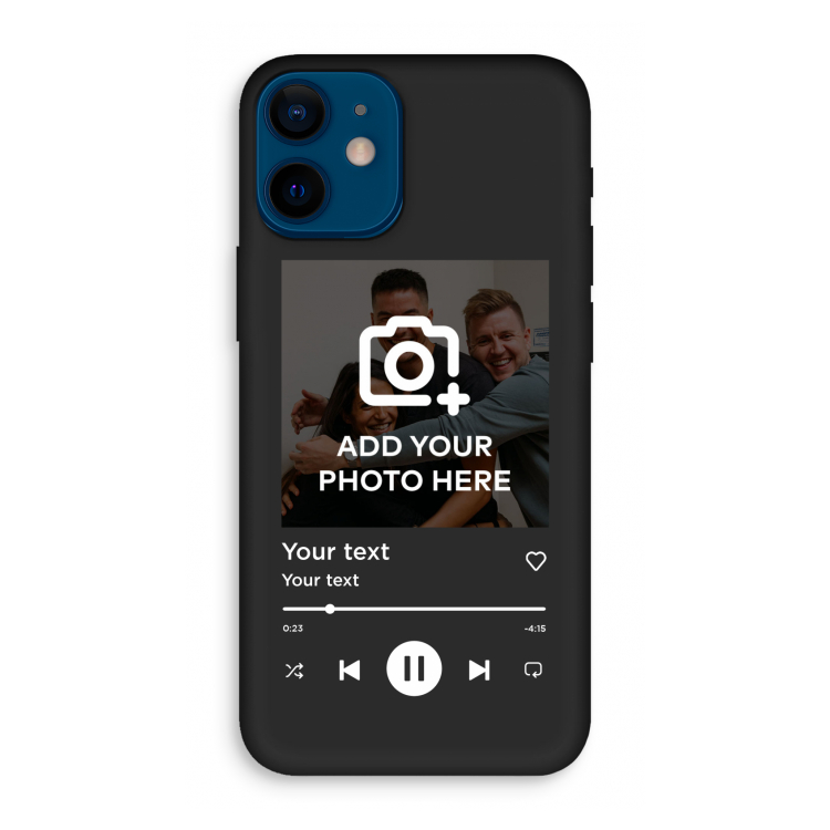 Music Player: iPhone 12 mini Biologisch afbreekbaar hoesje