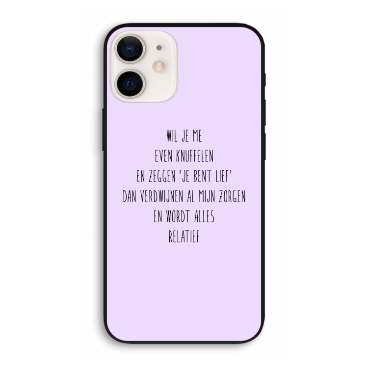 Relatief: iPhone 12 Pro Biologisch afbreekbaar hoesje