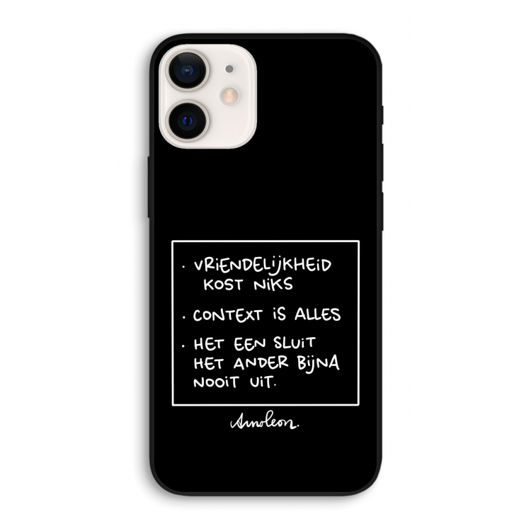 Mijn Motto's: iPhone 12 Pro Biologisch afbreekbaar hoesje
