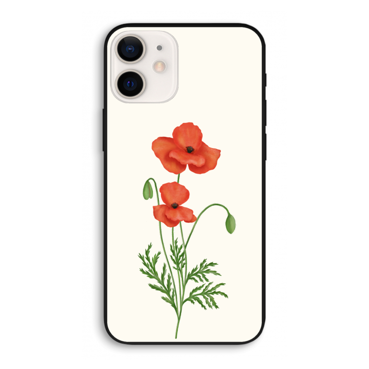 Red poppy: iPhone 12 Pro Biologisch afbreekbaar hoesje