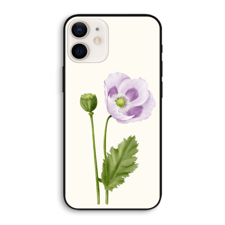 Purple poppy: iPhone 12 Pro Biologisch afbreekbaar hoesje