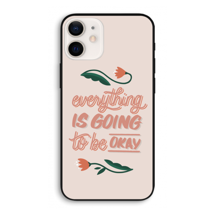 Optimistic flower girl: iPhone 12 Pro Biologisch afbreekbaar hoesje