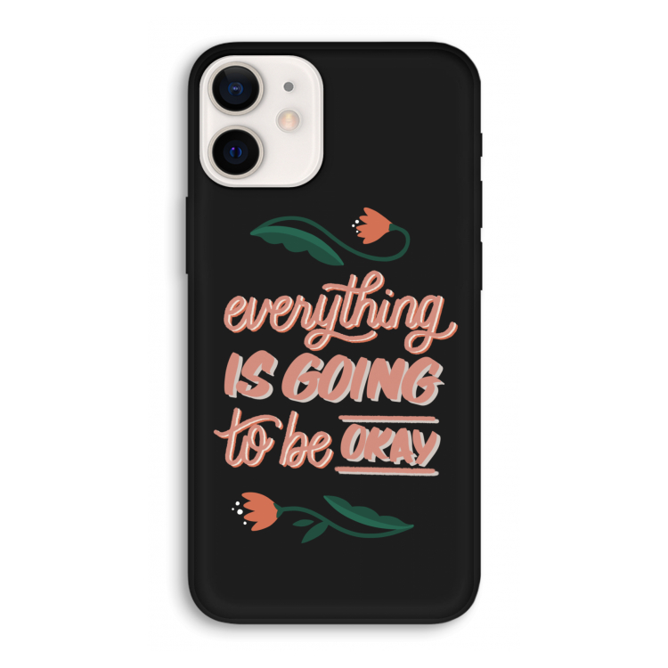 Optimistic flower girl: iPhone 12 Pro Biologisch afbreekbaar hoesje