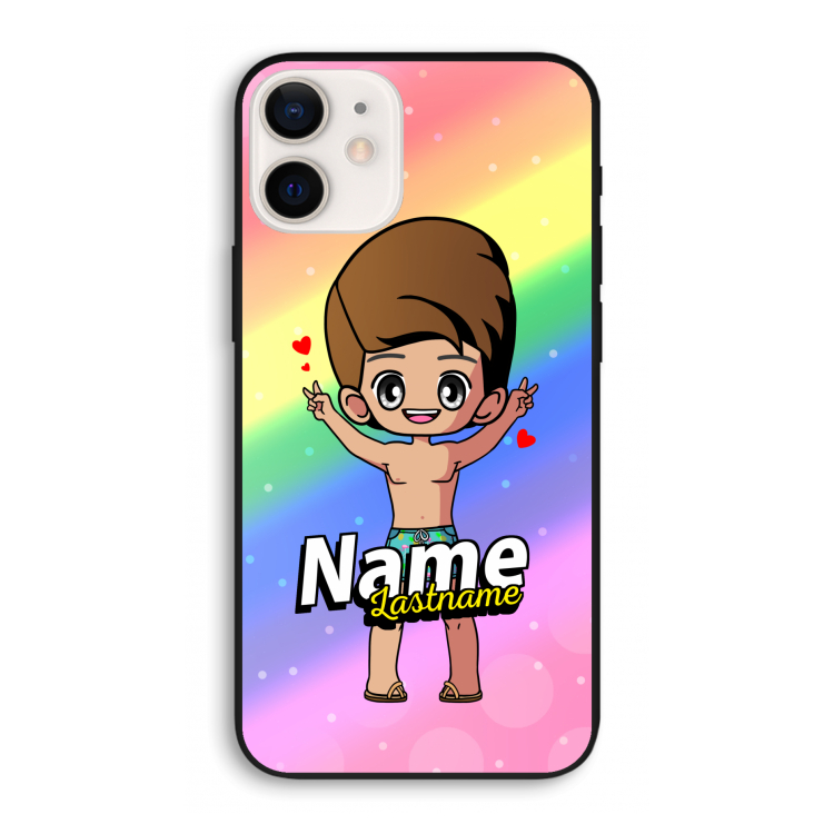 Chibi Maker man: iPhone 12 Pro Biologisch afbreekbaar hoesje