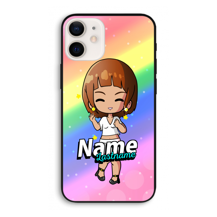 Chibi Maker vrouw: iPhone 12 Pro Biologisch afbreekbaar hoesje
