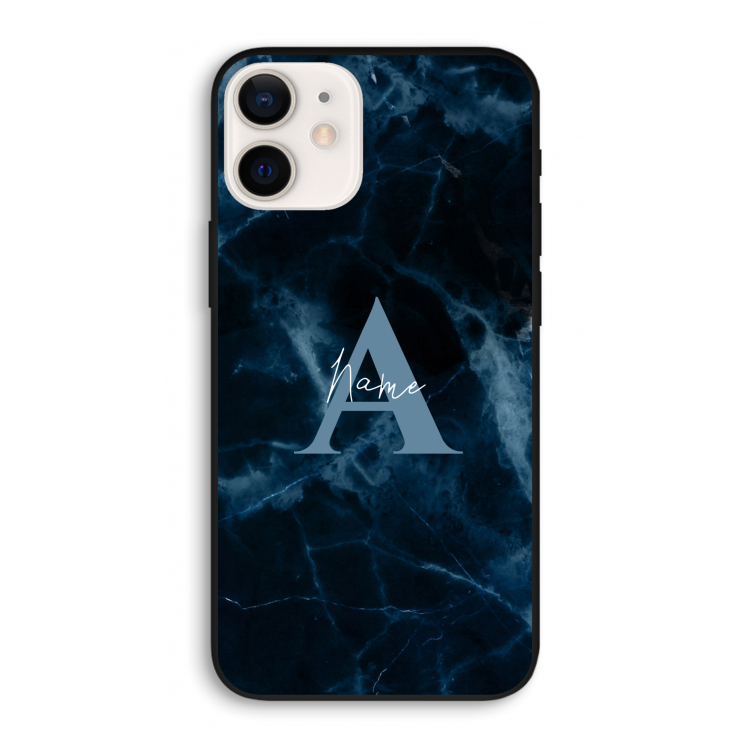 Midnight Marble: iPhone 12 Pro Biologisch afbreekbaar hoesje