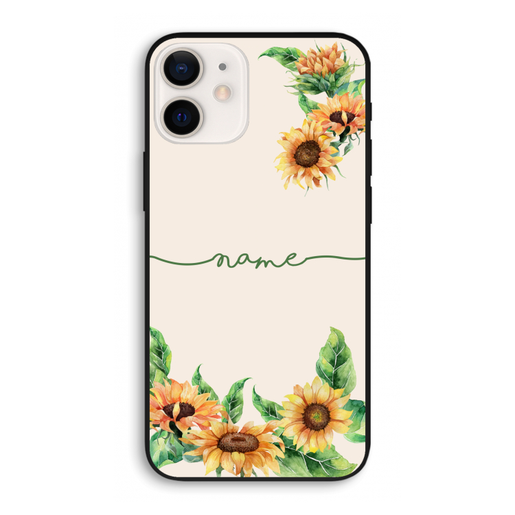 Zonnebloemen: iPhone 12 Pro Biologisch afbreekbaar hoesje
