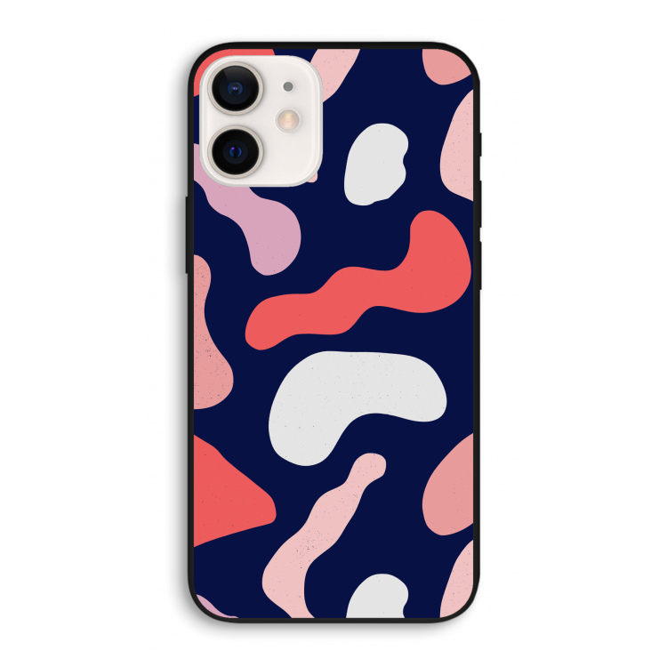 Memphis Shapes Pink: iPhone 12 Pro Biologisch afbreekbaar hoesje