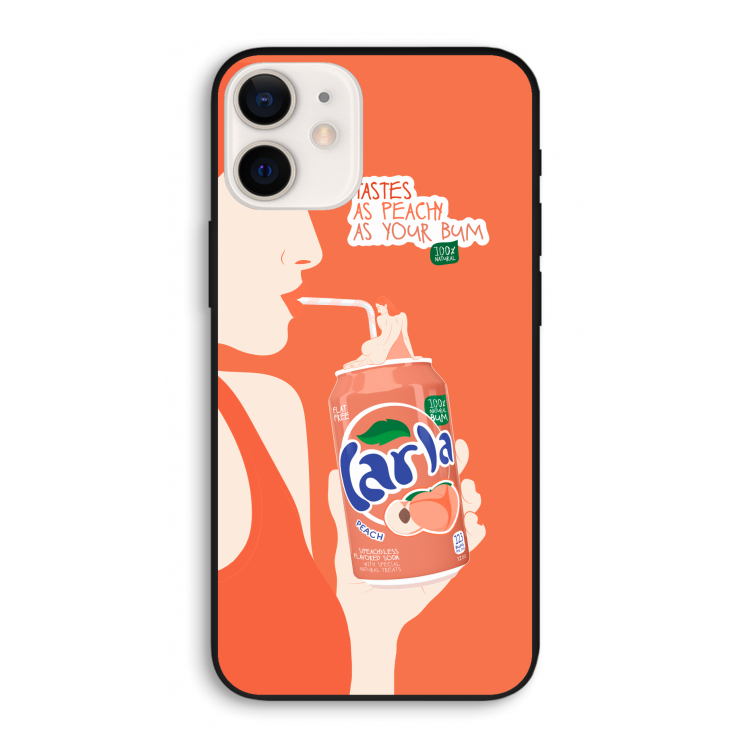Peach please!: iPhone 12 Pro Biologisch afbreekbaar hoesje