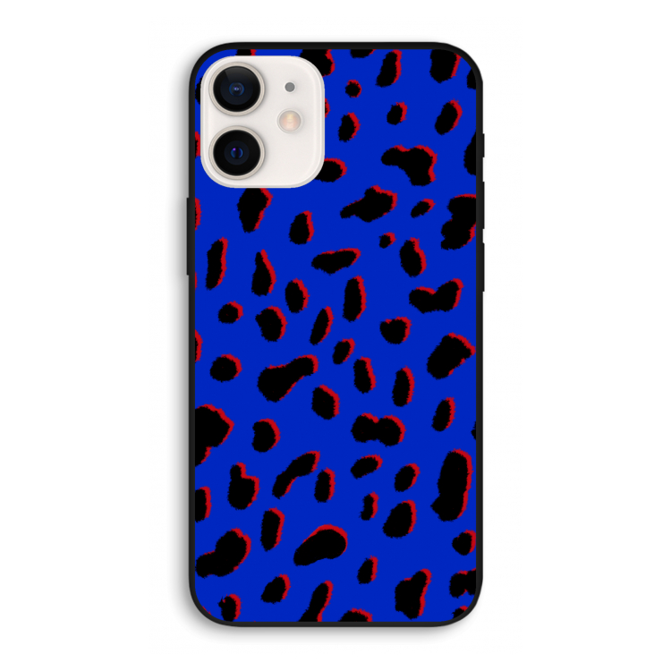 Blue Leopard: iPhone 12 Pro Biologisch afbreekbaar hoesje