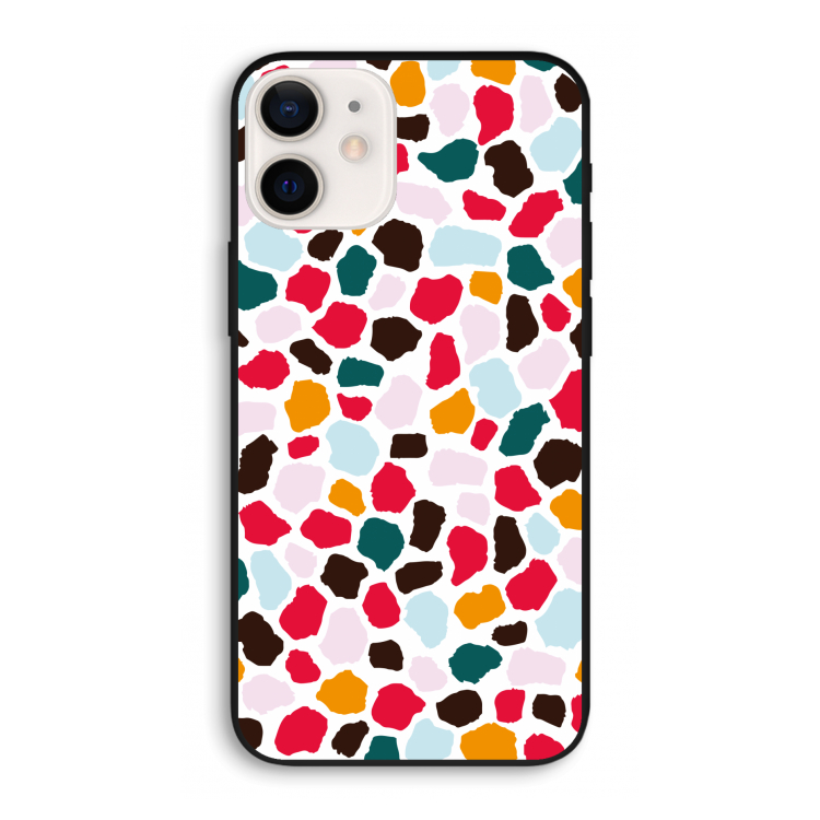 Colored Giraffe: iPhone 12 Pro Biologisch afbreekbaar hoesje