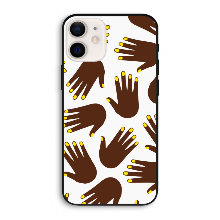 Hands dark: iPhone 12 Pro Biologisch afbreekbaar hoesje