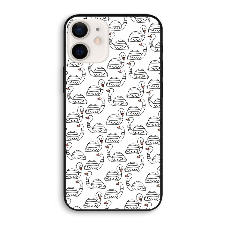 Zwanen: iPhone 12 Pro Biologisch afbreekbaar hoesje