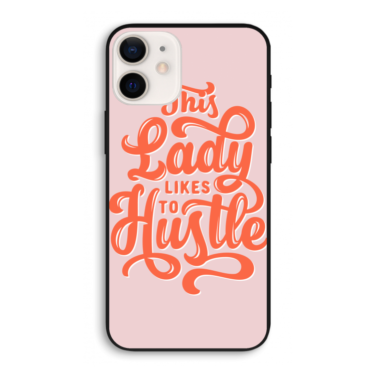 Hustle Lady: iPhone 12 Pro Biologisch afbreekbaar hoesje