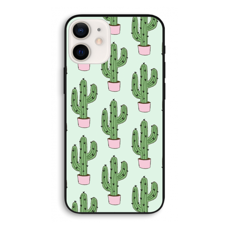 Cactus Lover: iPhone 12 Pro Biologisch afbreekbaar hoesje