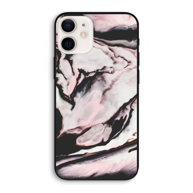 Roze stroom: iPhone 12 Pro Biologisch afbreekbaar hoesje