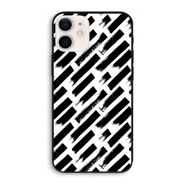 Zwarte vegen: iPhone 12 Pro Biologisch afbreekbaar hoesje