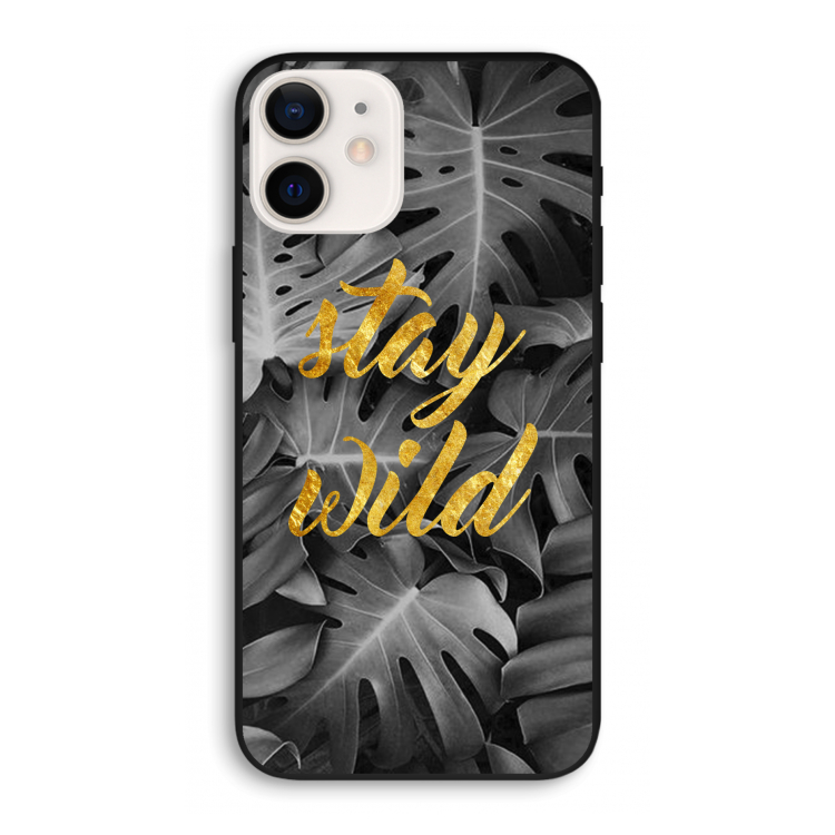 Stay wild: iPhone 12 Pro Biologisch afbreekbaar hoesje