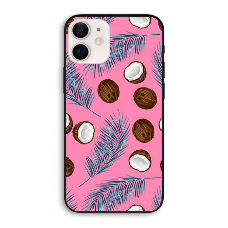 Kokosnoot roze: iPhone 12 Pro Biologisch afbreekbaar hoesje