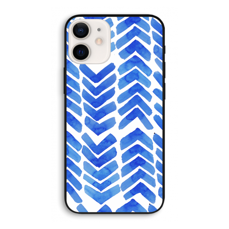Blauwe pijlen: iPhone 12 Pro Biologisch afbreekbaar hoesje