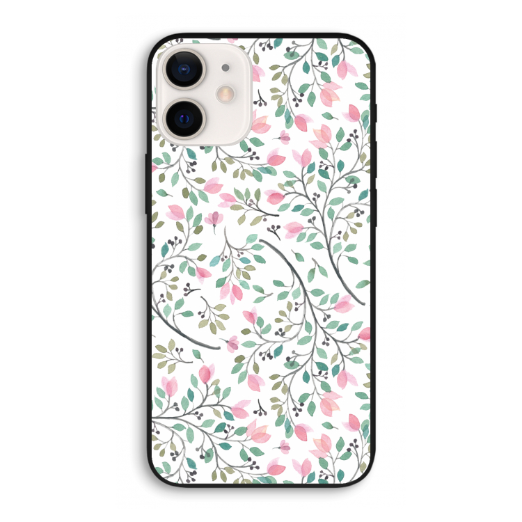 Sierlijke bloemen: iPhone 12 Pro Biologisch afbreekbaar hoesje