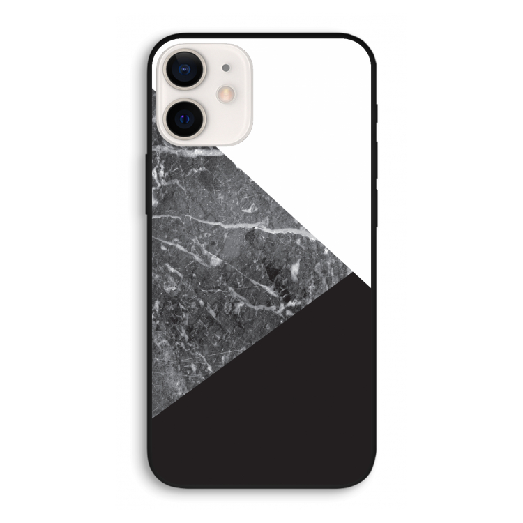 Combinatie marmer: iPhone 12 Pro Biologisch afbreekbaar hoesje