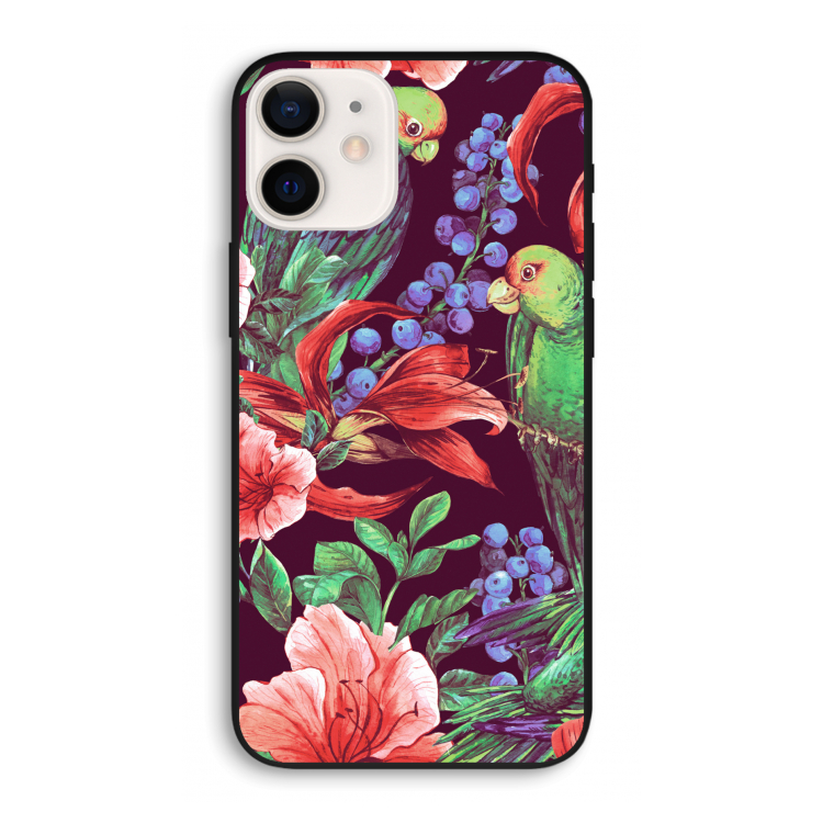 Papegaaien: iPhone 12 Pro Biologisch afbreekbaar hoesje