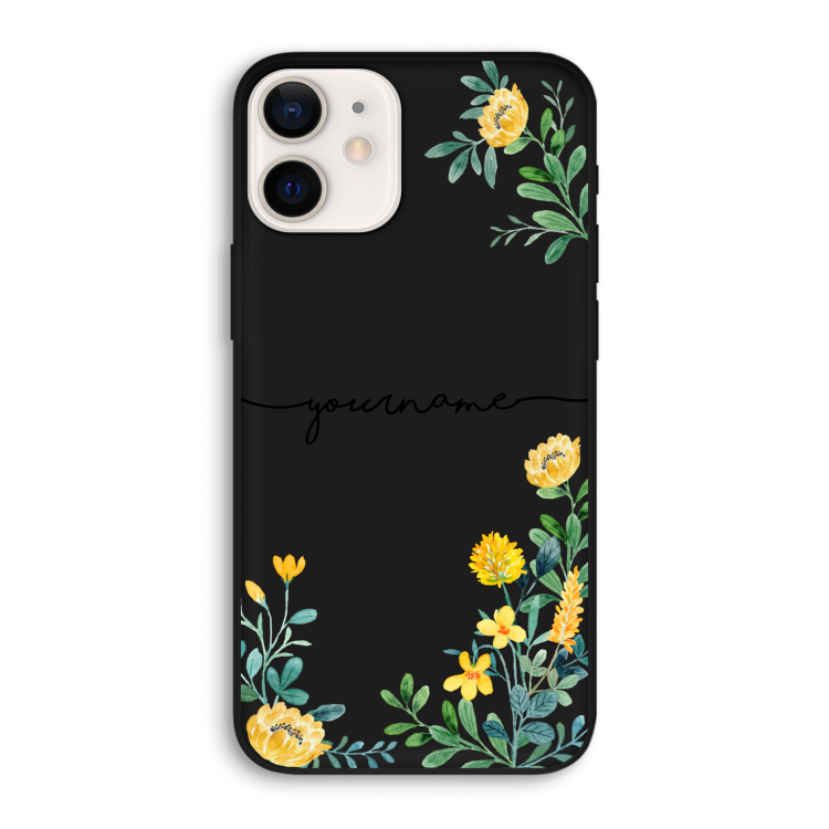 Gele bloemen: iPhone 12 Pro Biologisch afbreekbaar hoesje